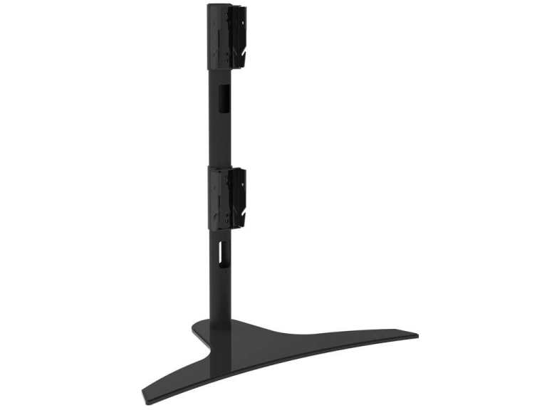 Dual free standing monitor stand for 24" to 49" Ultra-Wide Monitors