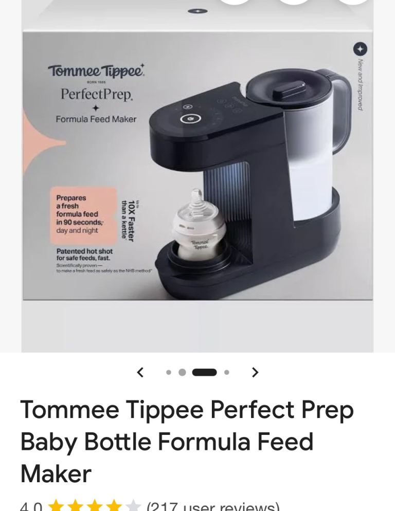 Baby  perfect prep machine