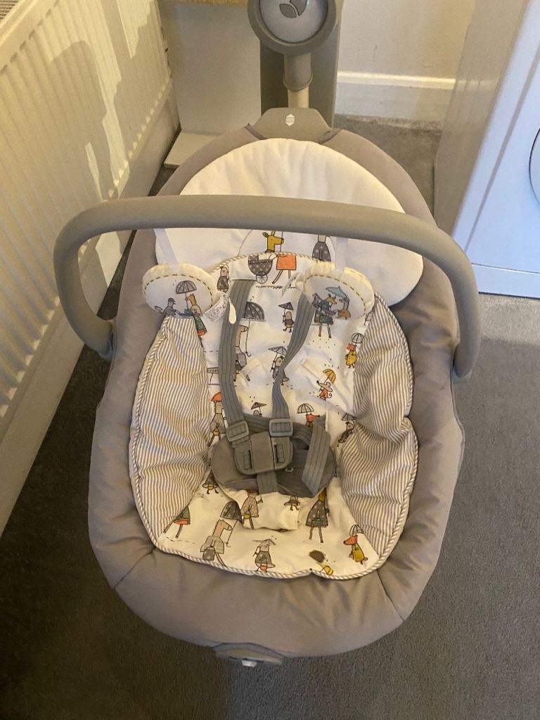Joie Serina 2-in-1 Baby Swivel Swing & Rocker – Good Condition