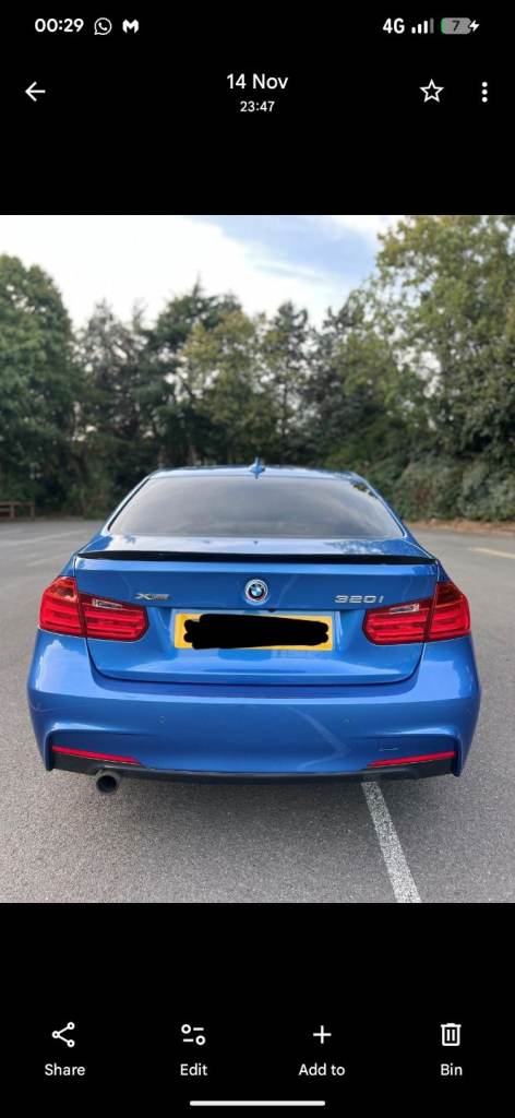 BMW 3 SERIES FULL SET ORIGINAL REAR TAIL LIGHTS F30 F31 F80