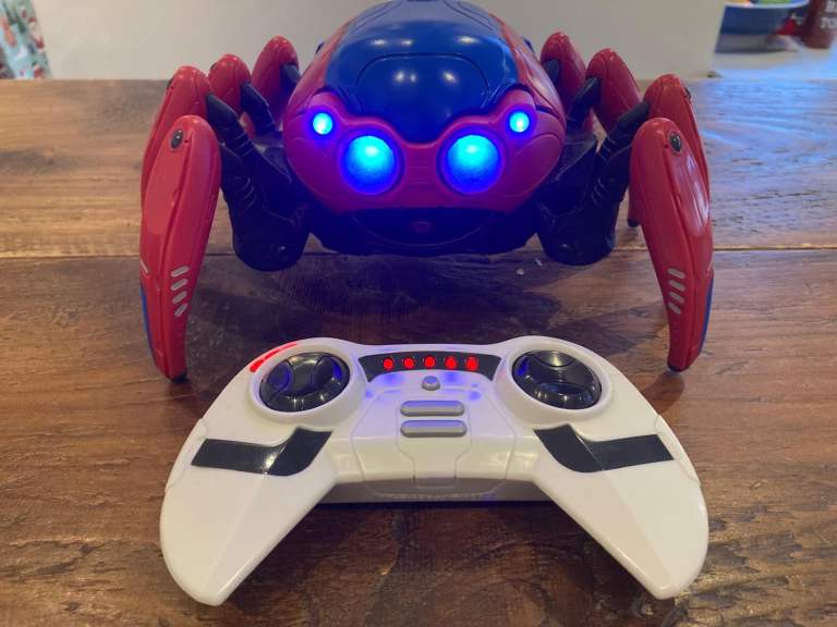 Remote control spider bots - spiderman