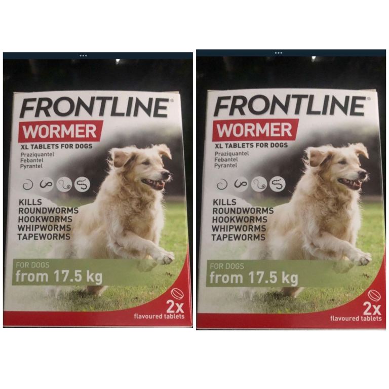 Frontline Dog Wormer-2 Packs