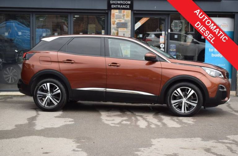 2017 Peugeot 3008 1.6 BlueHDi Allure SUV 5dr Diesel EAT Euro 6 (s/s) (120 ps) HATCHBACK Diesel Au...