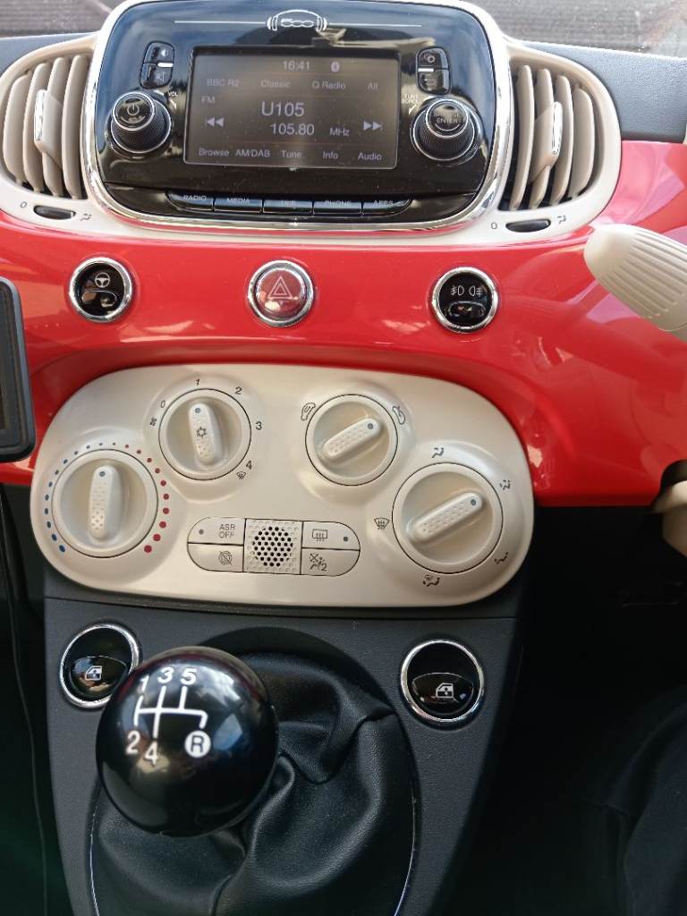 Fiat, 500, Convertible, 2015, Manual, 1242 (cc), 3 doors