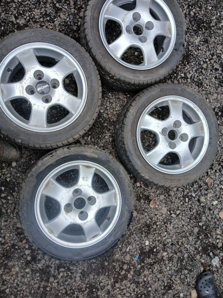 ALLOYS WITH TYRES, Mercedes BMW OR VW