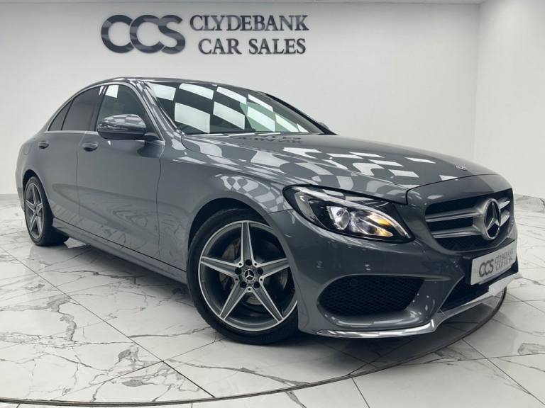 2017 Mercedes-Benz C Class 2.0 C200 AMG Line Saloon 4dr Petrol G-Tronic+ Euro 6 (s/s) (184 ps) Sa...