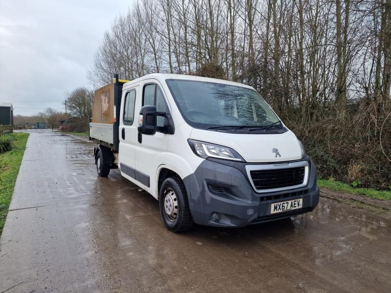 2017 Peugeot Boxer 335 L3 HDI LWB Tipper  Low 50k Miles  Drives Perfect  ULEZ