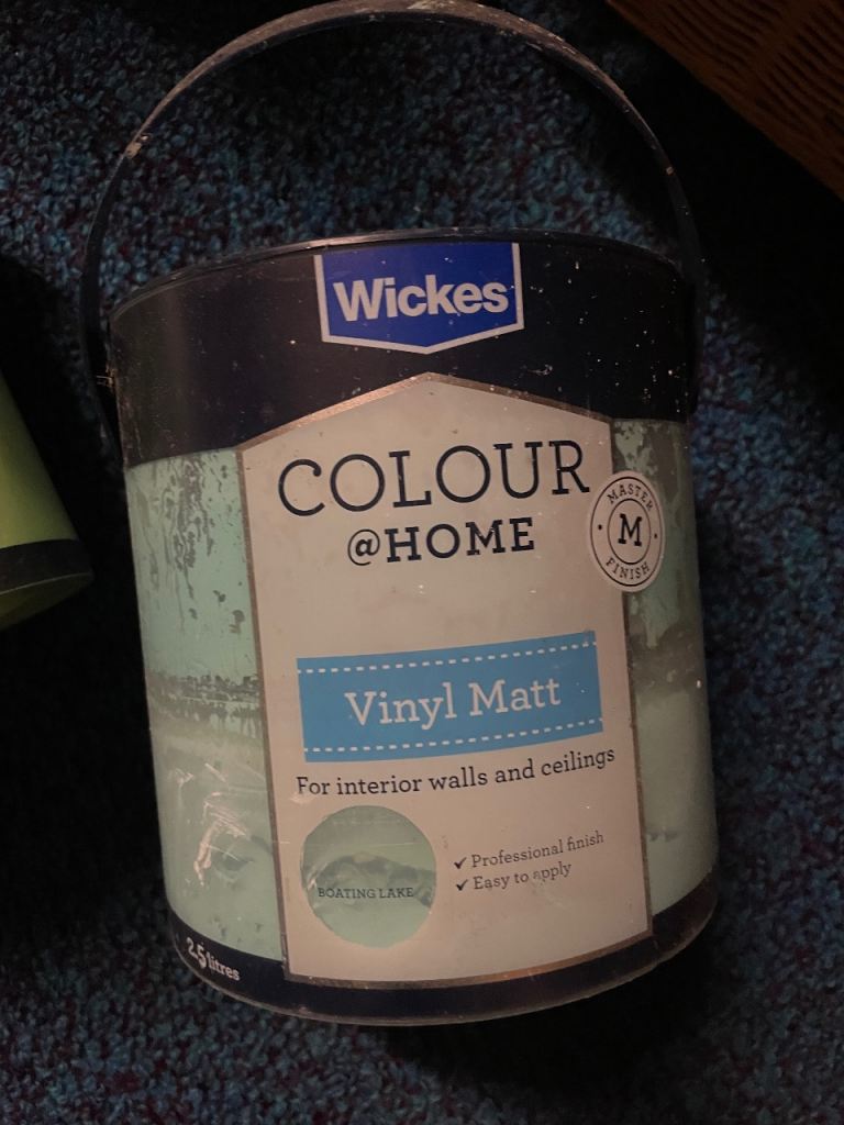 2 tins of interior emulsion paint free 