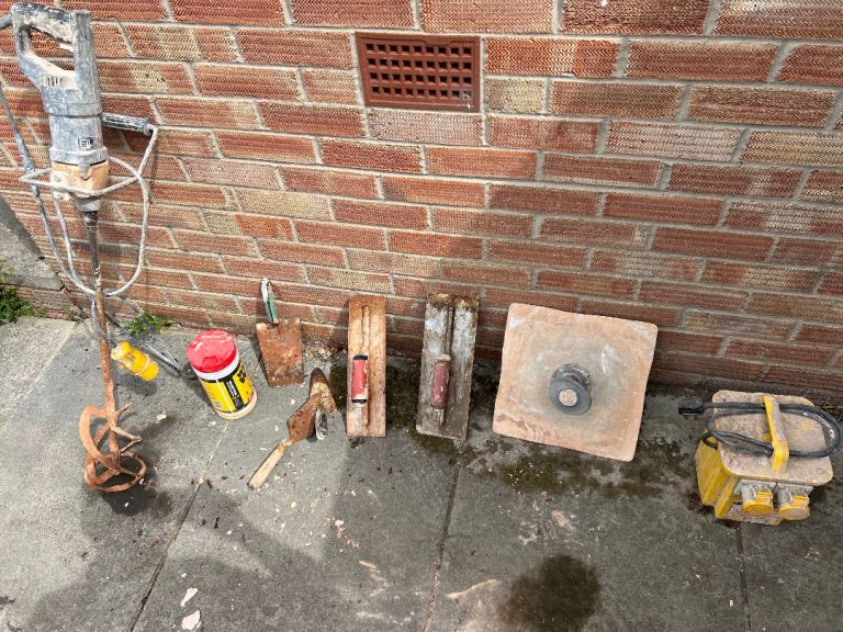 Mixer Drill, Transformer & Tools Job Lot – Fair Condition
