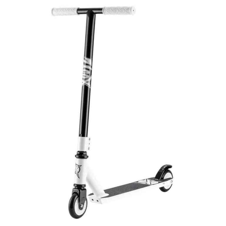 Xootz White Invert Stunt Scooter with 360 Degree Spin