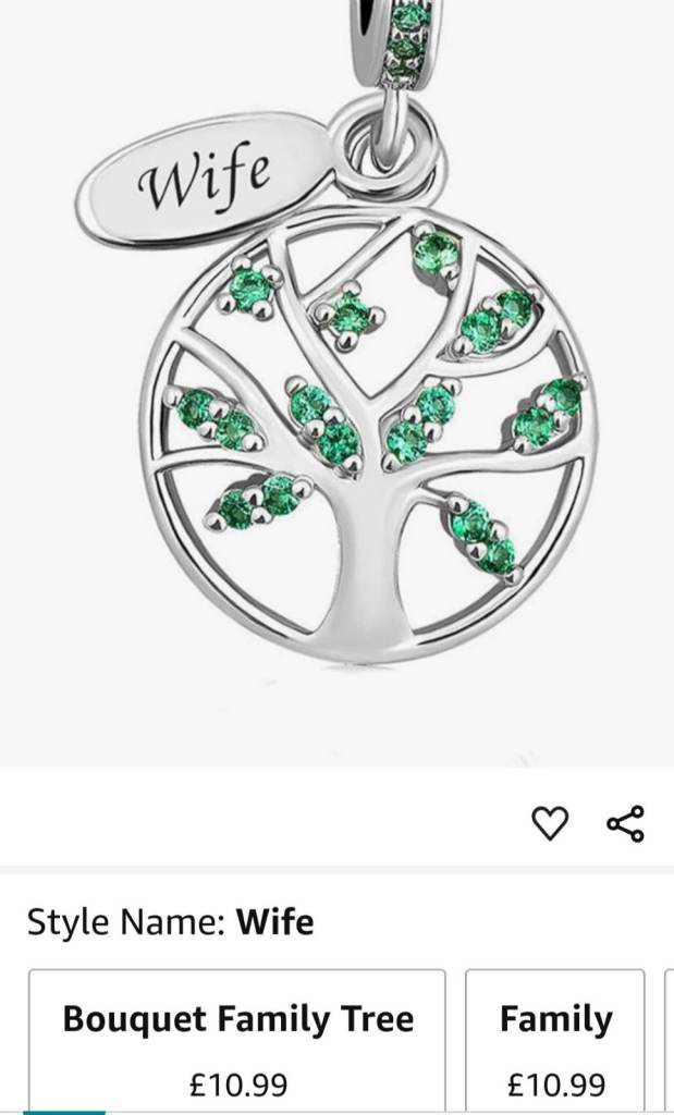 image for Bnip wife family tree charm