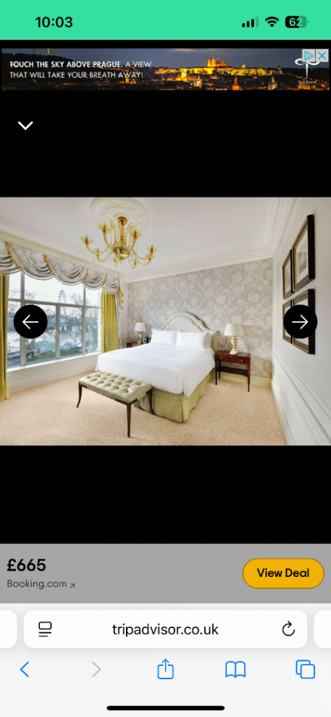 Green leather stool/bench