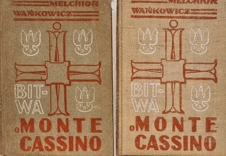 Rare 1946–1947 1st Edition “Battle for Monte Cassino” by Melchior Wańkowicz –
