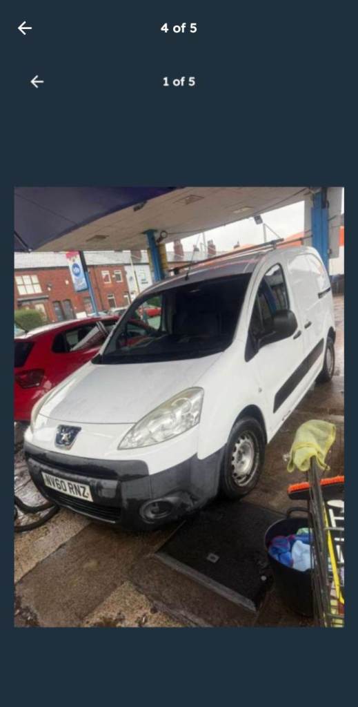 Peugeot, PARTNER, Panel Van, 2011, Manual, 1560 (cc)