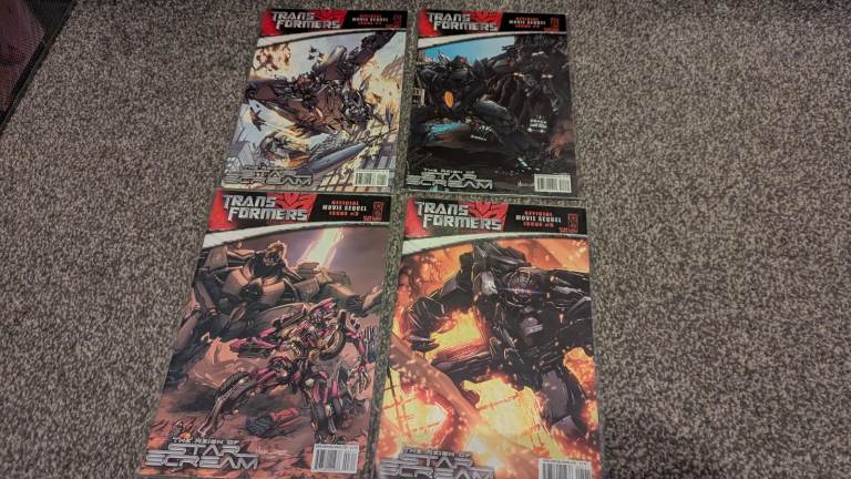 Transformers Movie Sequel Reign of Starscream Comics