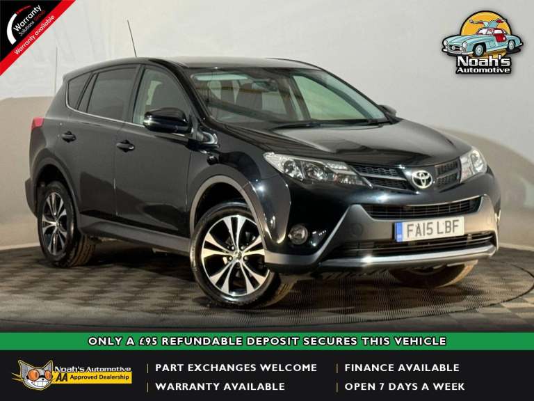 2015 TOYOTA RAV4 ICON D-CAT 2.2 DIESEL AUTOMATIC 4WD 4X4 SUV 1 PREVIOUS OWNER