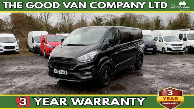 2023 Ford Transit Custom Crewvan Double Cab Trail L2 H1 Tdci 130 PS LWB 320 With Air Conditioning...