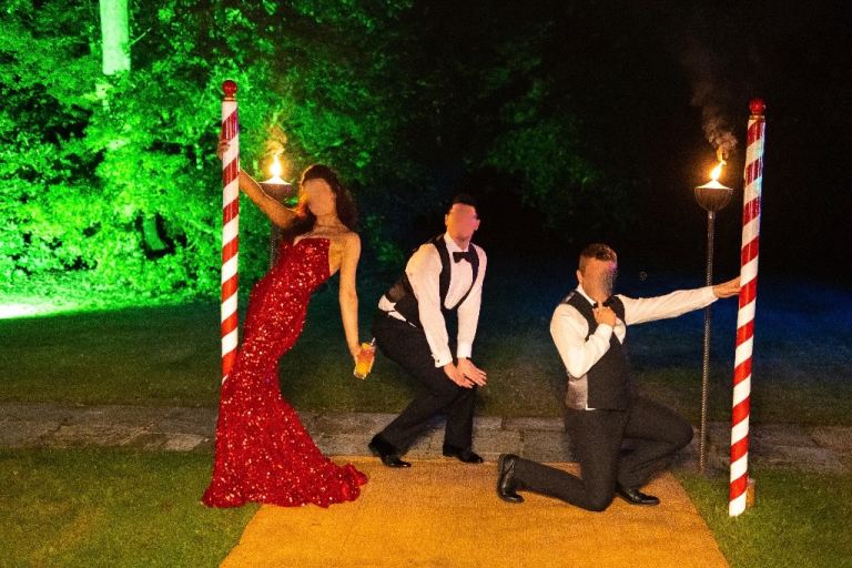 Create an Entrance! Gondola Poles/Party Props for Party x 4