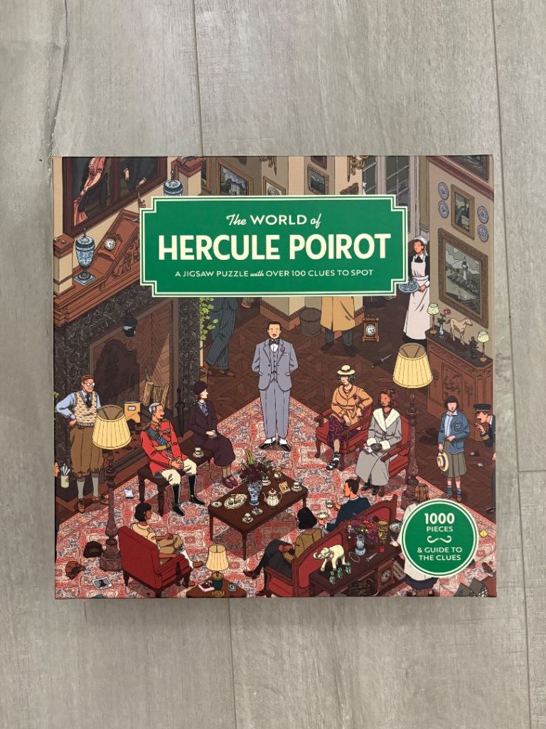 1000 Piece Puzzle - The World of Hercule Poirot