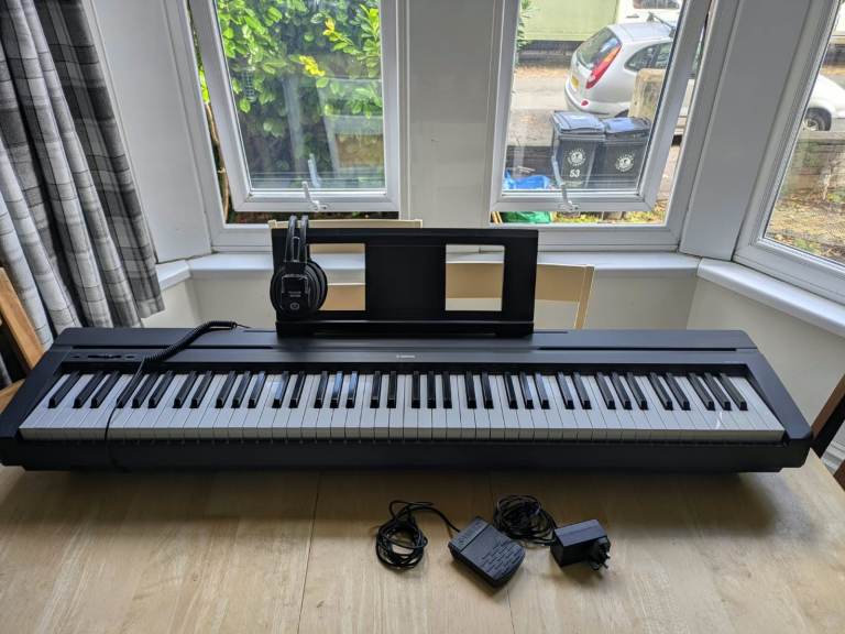Yamaha P-45 Digital Piano with Headphones and Stand