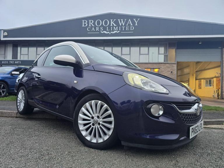 2013 Vauxhall ADAM 1.4 16v GLAM Euro 5 3dr HATCHBACK Petrol Manual