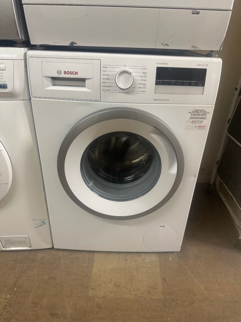 BOSCH 10KG WHITE WASHING MACHINE GOOD CONDITION 
