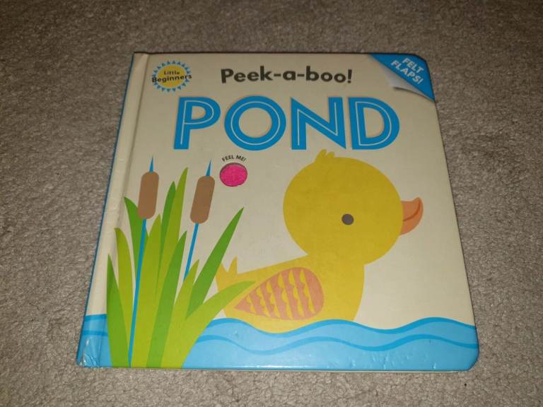 Little Beginners Peek-a-Boo! Pond Hardcover Book