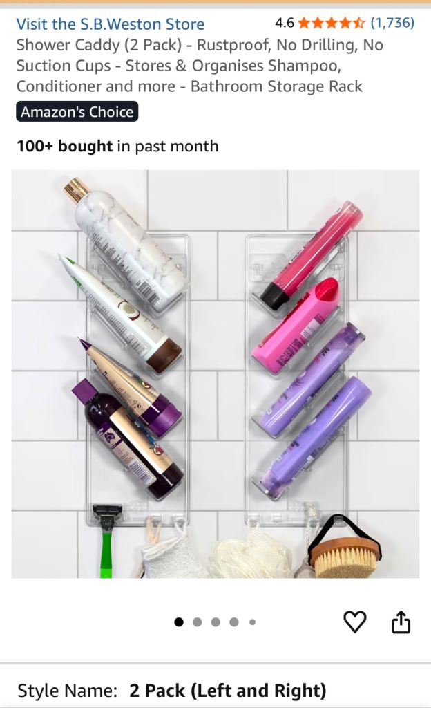 Shower Caddy Unit