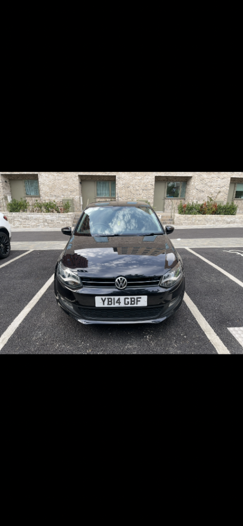 Volkswagen polo, 2014, black. 