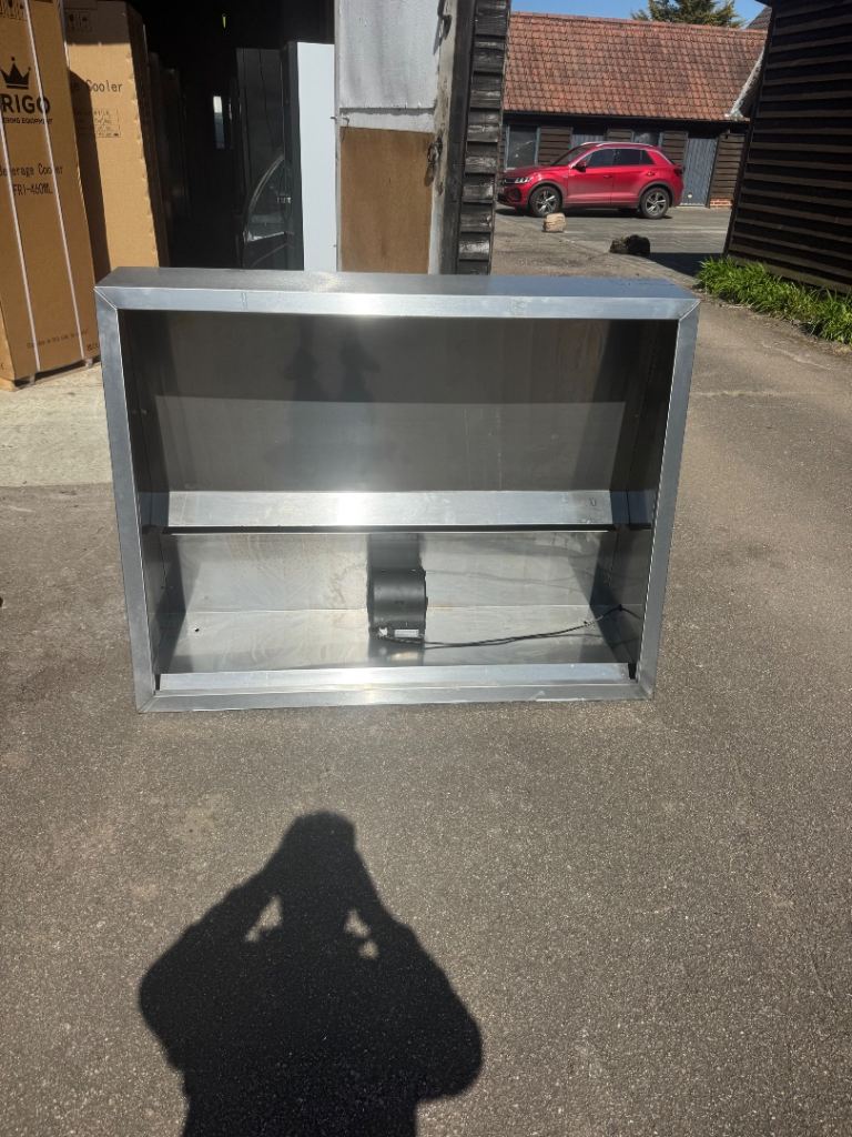 Commercial Kitchen Extraction Canopy – Stainless Steel Hood