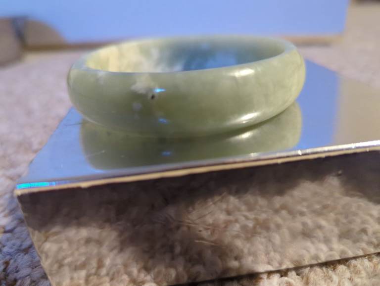 Jade green bracelet 
