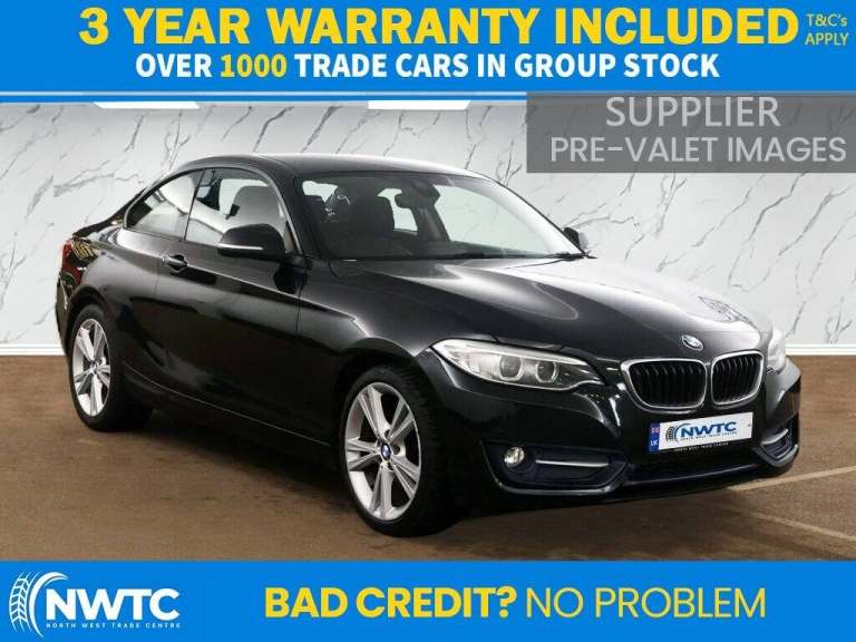 2017 BMW 2 Series 220d [190] Sport 2dr [Nav] Step Auto COUPE DIESEL Automatic