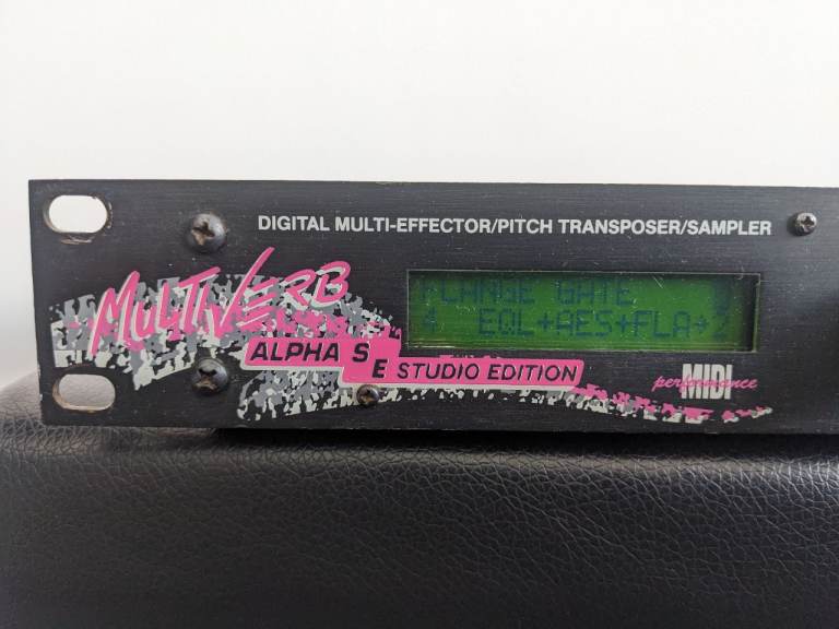Art Multiverb Alpha Studio Edition Digital Effects Processor 1990s
