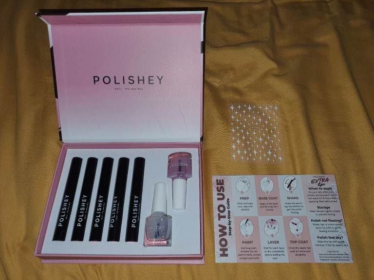 image for Ideal Xmas present for beautiful nails.Brand new. Polishy Rose Set