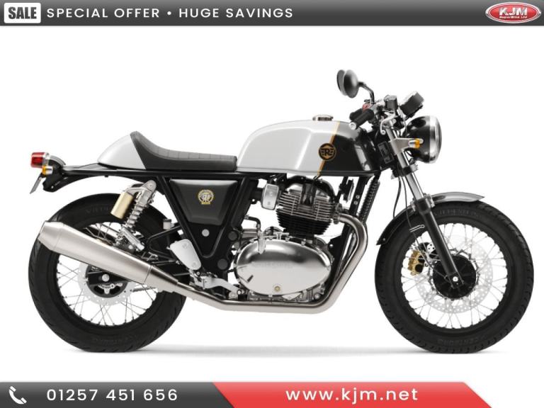 ROYAL ENFIELD CONTINENTAL, DUAL AT KJM, CALL 01257 451656