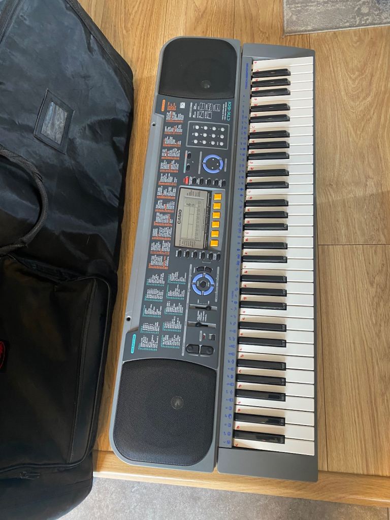 Casio electric and battery keyboard CTK-601