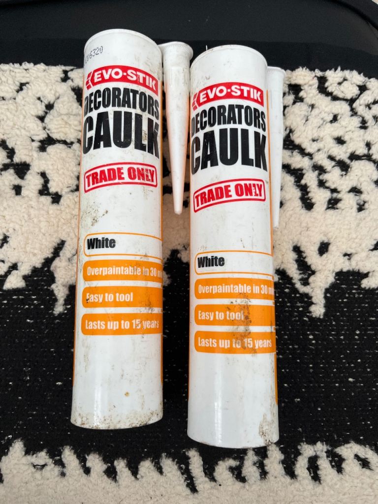 Evo-Stik Decorators Caulk - White, New