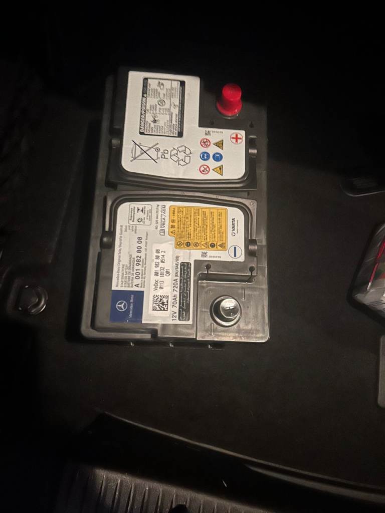  Genuine Mercedes Car Battery – Used & Working – £35