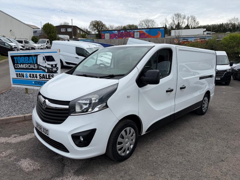 2018 Vauxhall Vivaro 2900 1.6CDTI 120PS Sportive H1 lwb Van PANEL VAN Diesel Manual