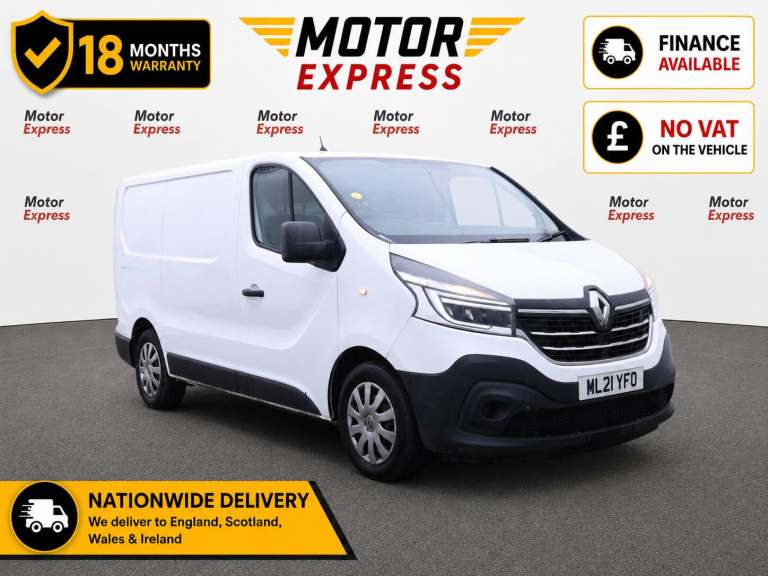 2021 Renault Trafic SL28 ENERGY dCi 120 Business+ Van PANEL VAN Diesel Manual