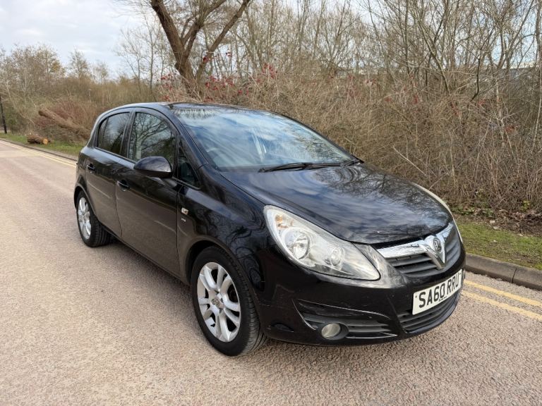 Vauxhall Corsa 1.2 SXi, ULEZ FREE, 2010, Black, 12 Months MOT, Delivery Available 