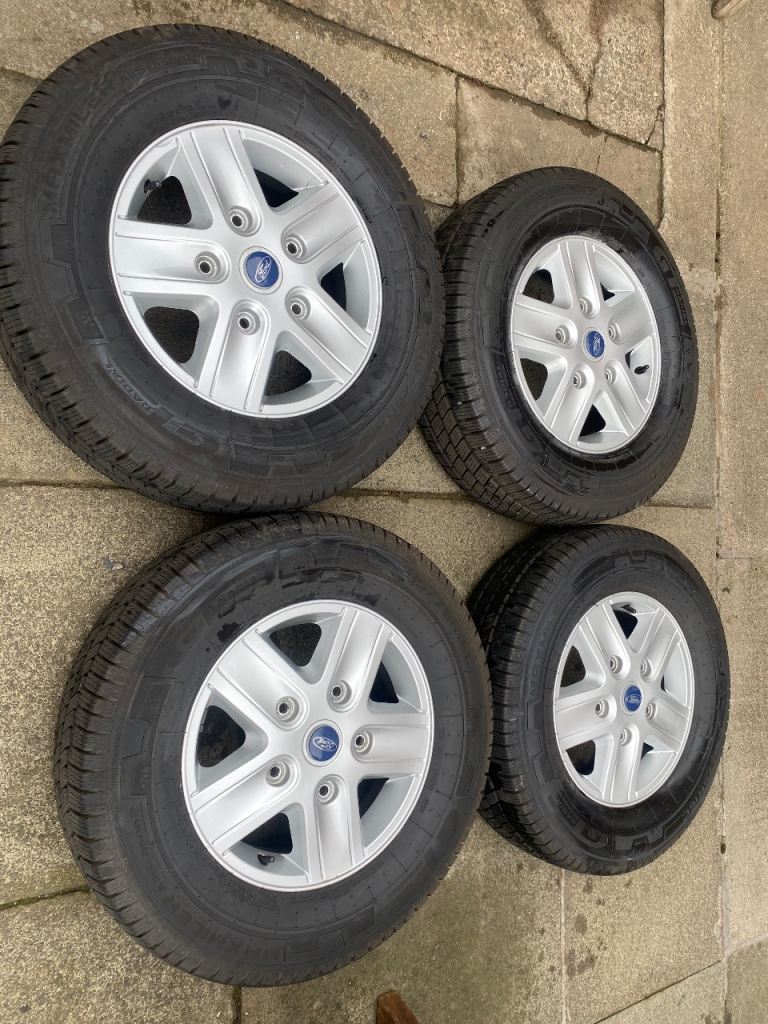 Transit Alloy Wheels with New All Season Tyres.
