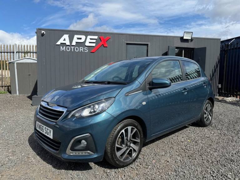 2017 Peugeot 108 1.2 PureTech Allure Hatchback 5dr Petrol Manual Euro 6 (82 ps) Hatchback Petrol ...