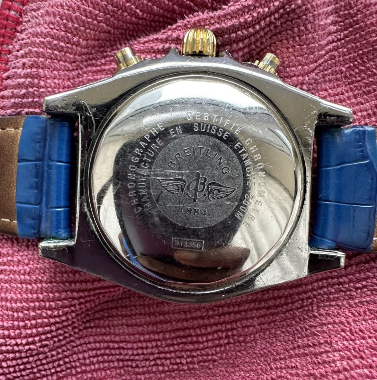 Breitling chronomat watch 