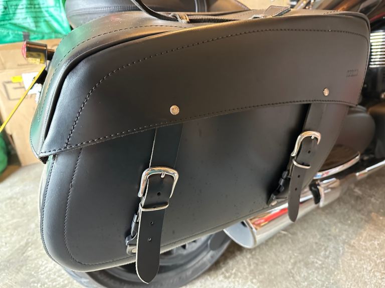 Leather saddlebags for sale