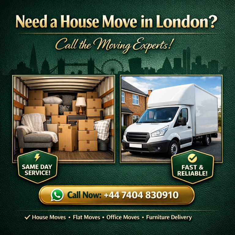 Trusted Man with Van London | Removals | House & Flat Moves | 24/7