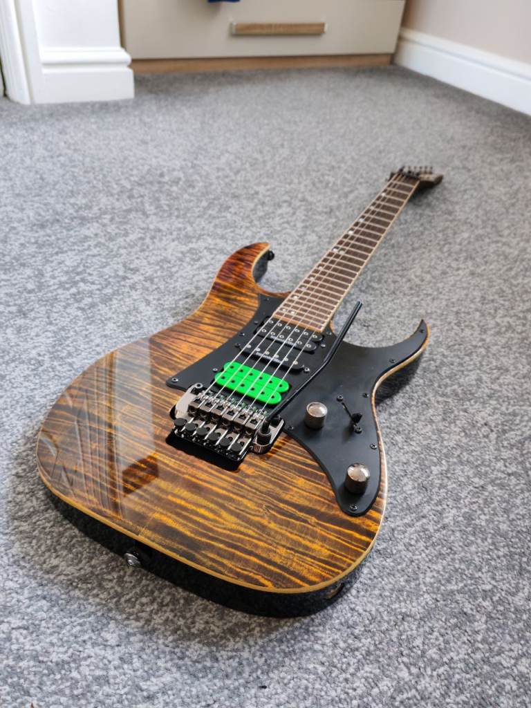 Ibanez RG950WFMZ-TGE in Tiger Eye