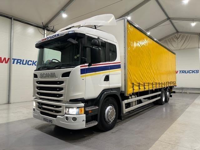 Scania G440 PDE 6x2 Rear Lift Sleeper Cab Curtainsider