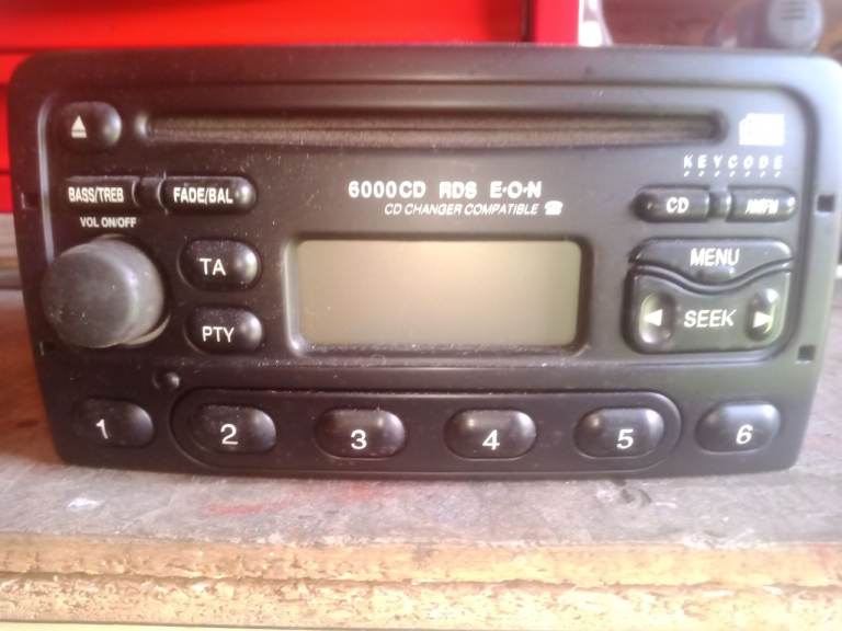 Ford transit cd player