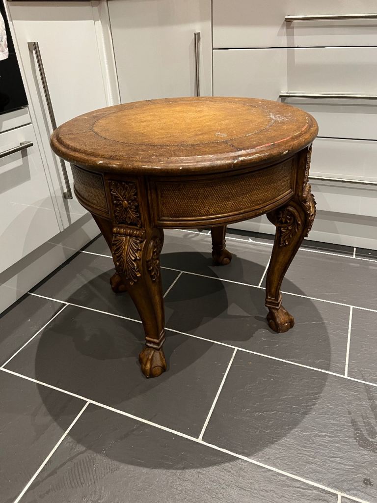 Wooden side table 
